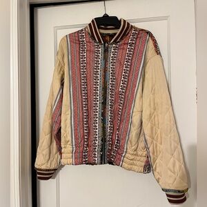 Free People reversible bomber